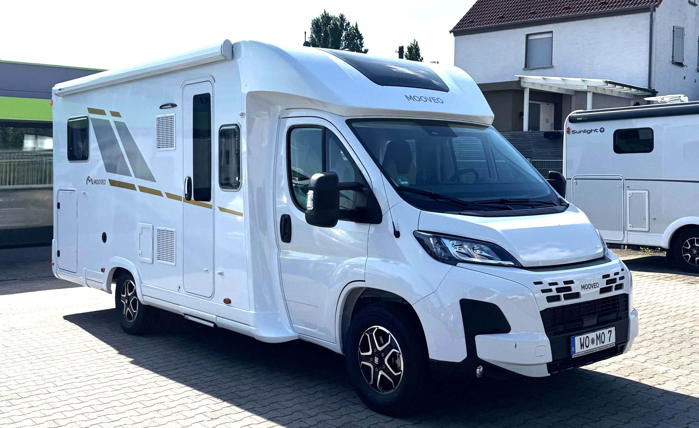 Mooveo 70EBH Marquise im Eingangsbereich